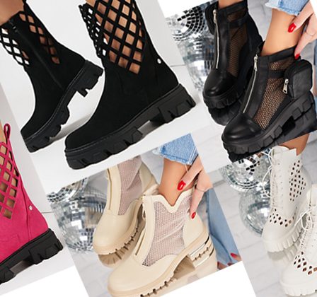 Modele de Cizme, Ghete si Botine de Primavara-Vara Dama Online