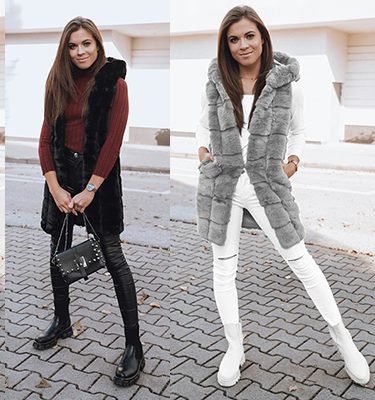 Modele de Veste de Dama din Blana Online