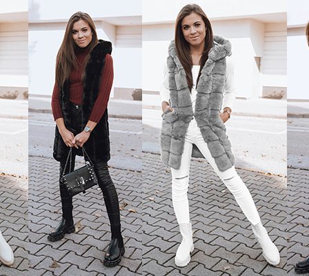 Modele de Veste de Dama din Blana Online