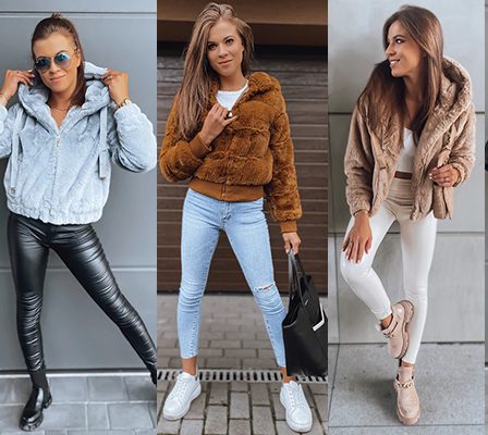 Modele de Haine Dama de Toamna-Iarna din Blana Online