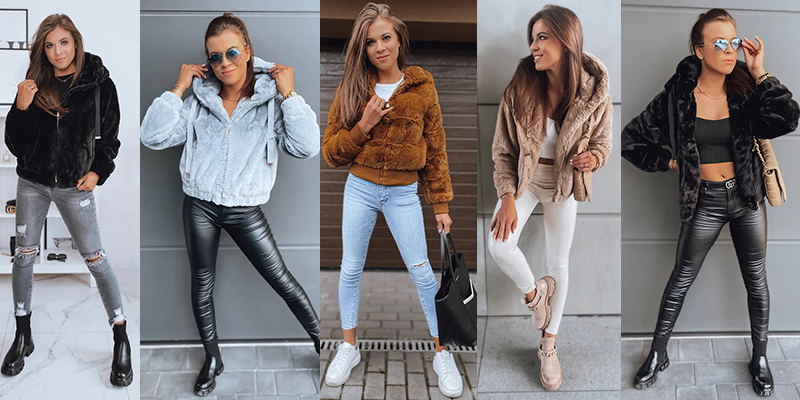 Modele de Haine Dama de Toamna-Iarna din Blana Online