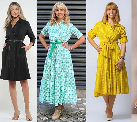 Modele de Rochii tip Camasa Lungi si Scurte Online
