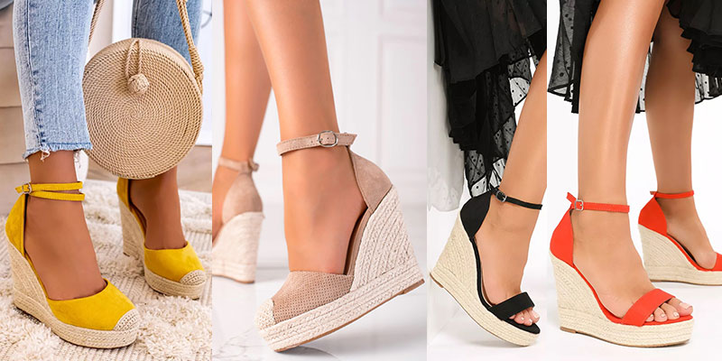 Modele de Sandale Dama tip Espadrile Online