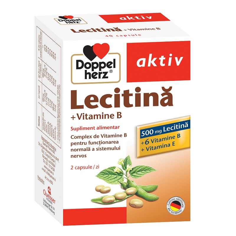 Lecitina+Vitamina B si E