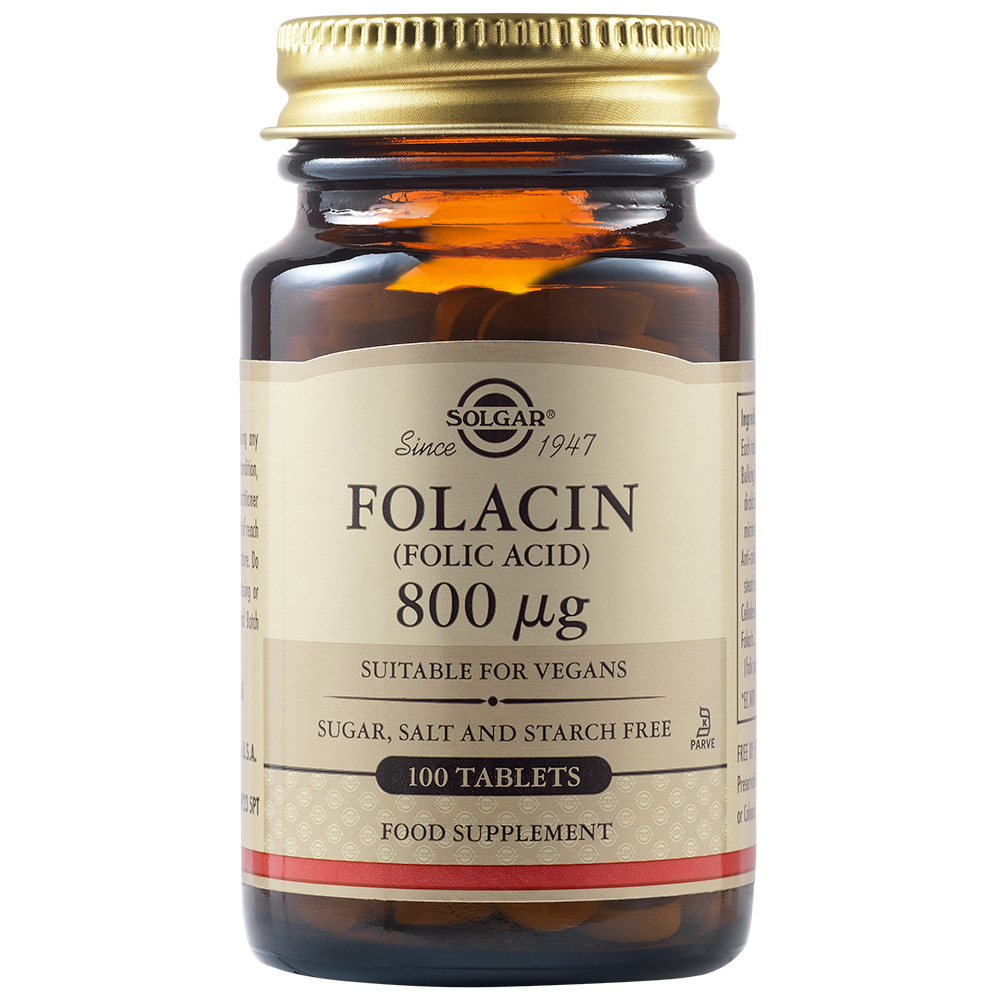 Acid folic Folacin 800mcg