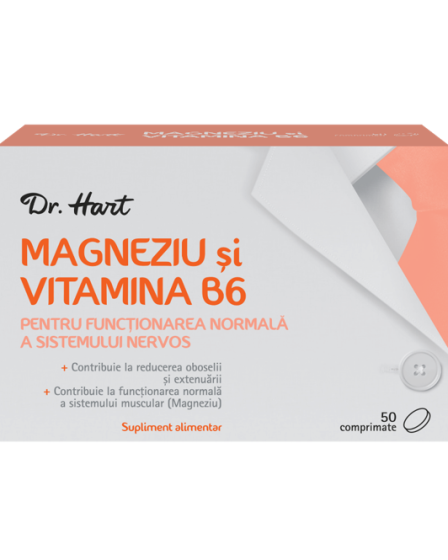 Dr.Hart Magneziu si vitamina B6