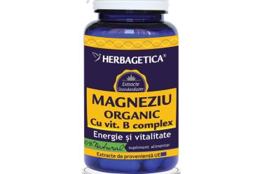 Magneziu Organic cu Vitamina B complex