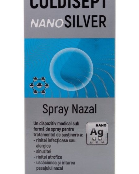 Spray pentru nas Coldisept NanoSilver