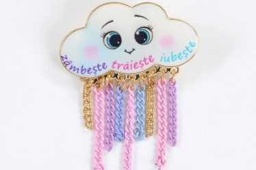 Brosa martisor cu norisor