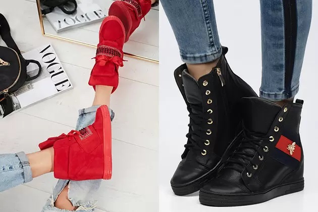 Modele de Adidasi, Tenisi si Sneakers de Dama cu Platforma Online
