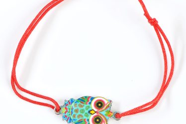 Bratara martisor cu bufnita