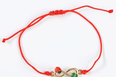 Bratara martisor cu infinit