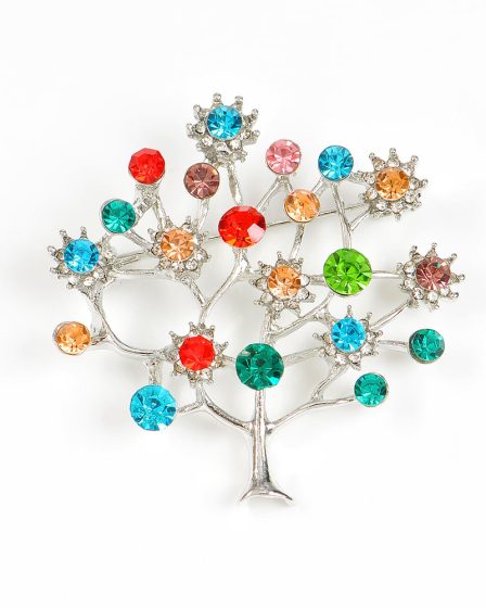 Brosa martisor Copacul Vietii multicolor