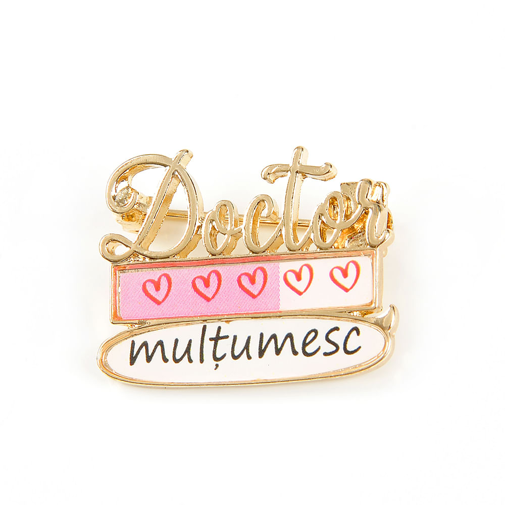 Brosa martisor Doctor