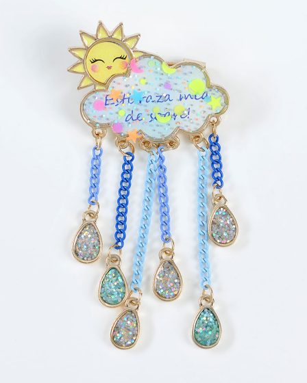 Brosa martisor Esti raza mea de soare