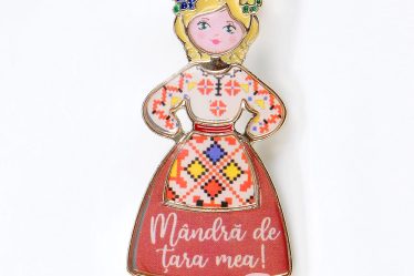 Brosa martisor Mandra de tara mea