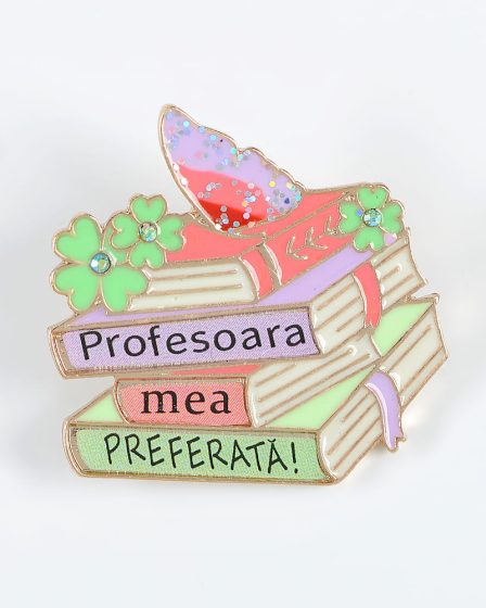 Brosa martisor Profesoara mea preferata