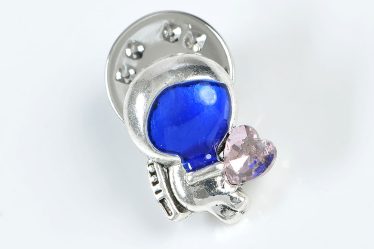 Brosa martisor astronaut