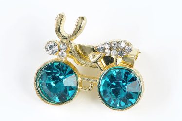 Brosa martisor bicicleta