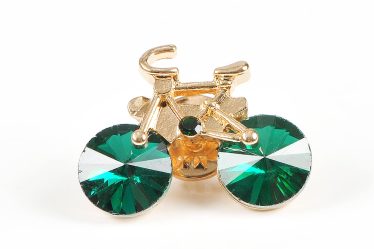 Brosa martisor bicicleta