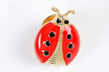 Brosa martisor buburuza rosie