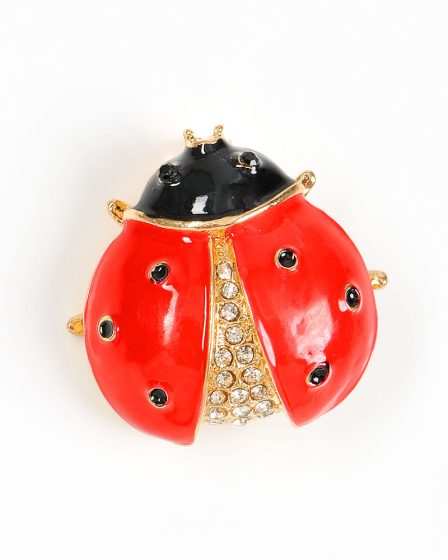 Brosa martisor buburuza