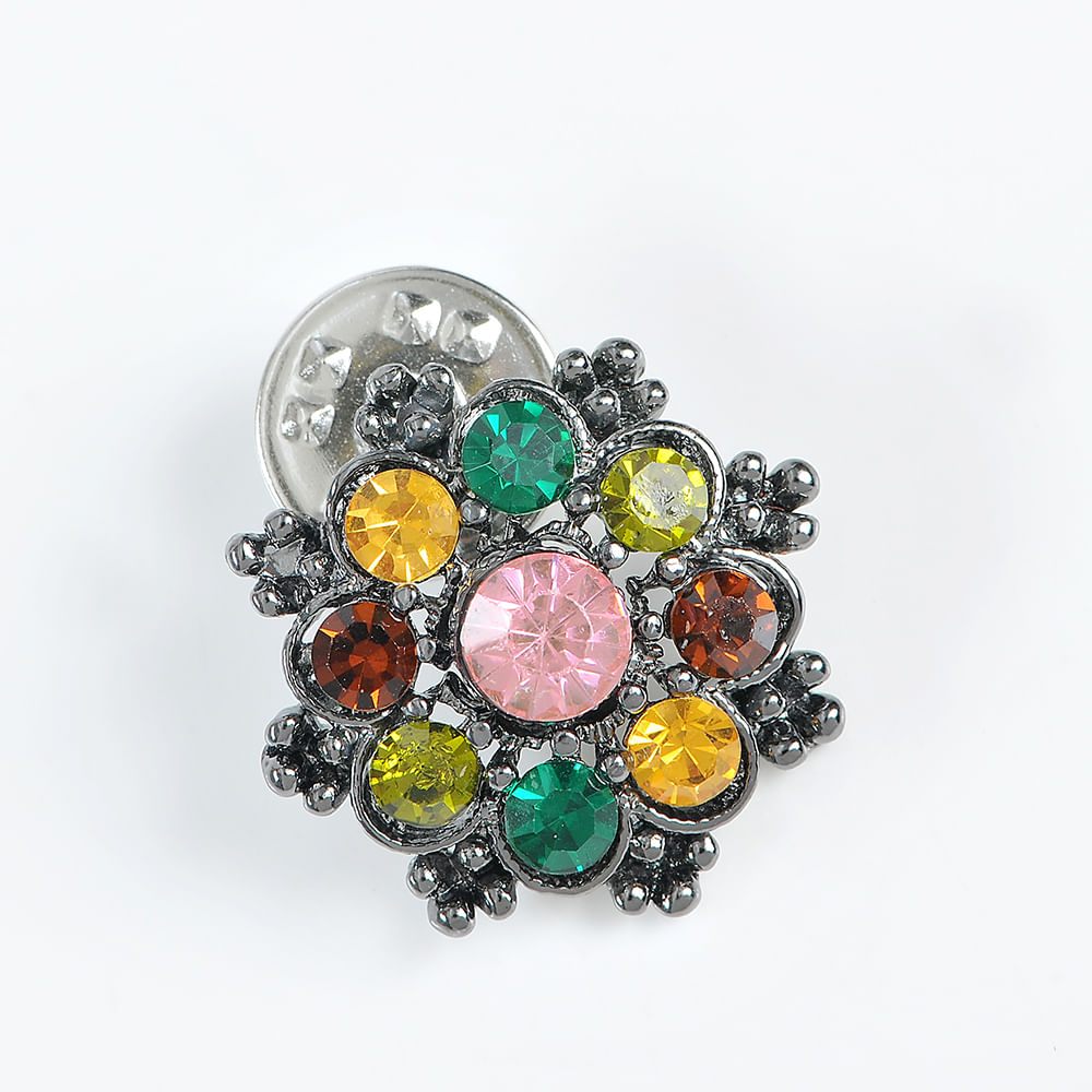 Brosa martisor cu pietre colorate