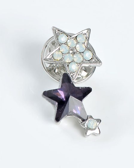 Brosa martisor doua stele