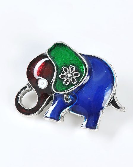 Brosa martisor elefant multicolor
