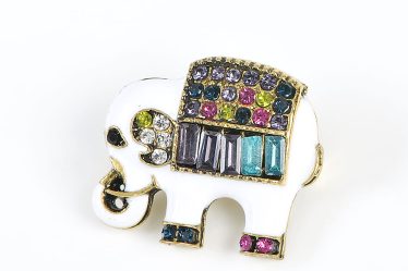 Brosa martisor elefant