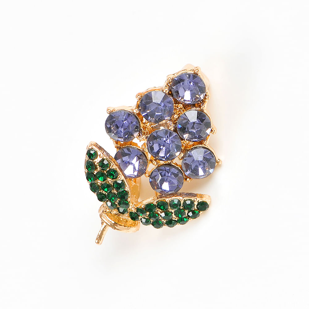 Brosa martisor floare liliac mov