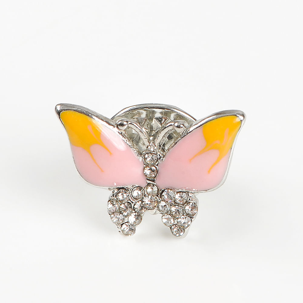 Brosa martisor fluture cu aripi bicolore