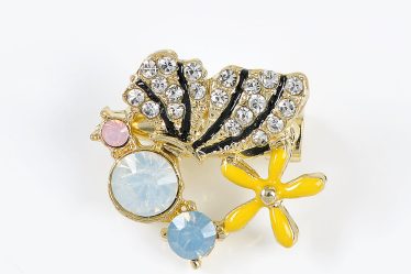 Brosa martisor fluture  multicolor