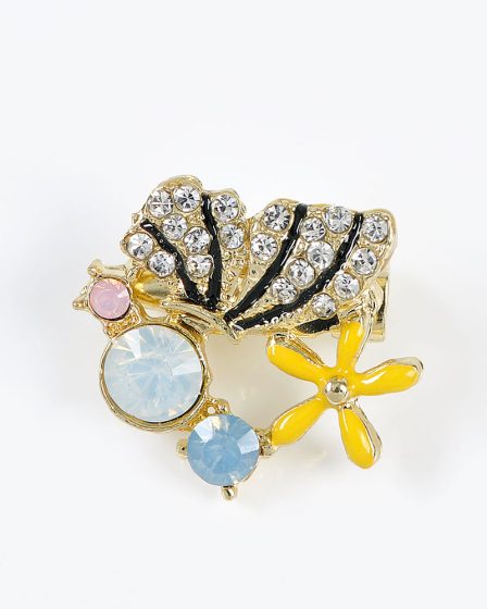 Brosa martisor fluture  multicolor