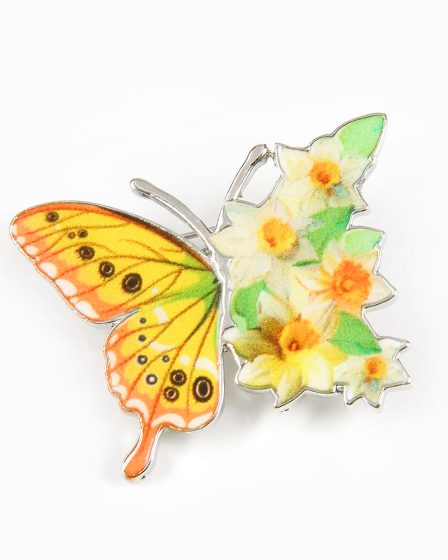 Brosa martisor fluture multicolor