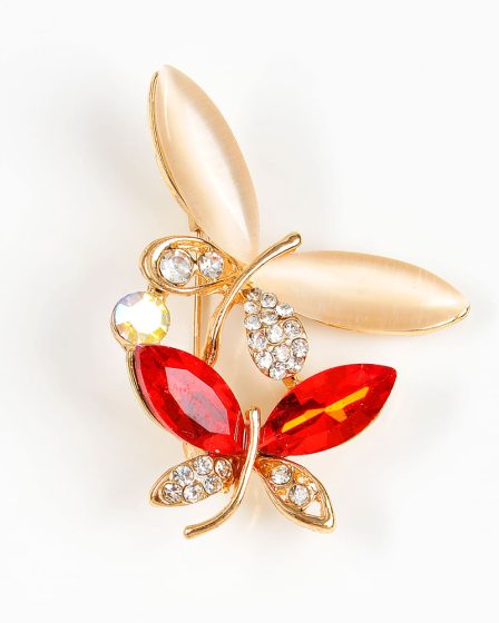 Brosa martisor fluturi