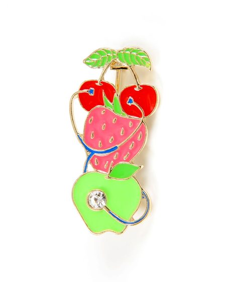 Brosa martisor fructe