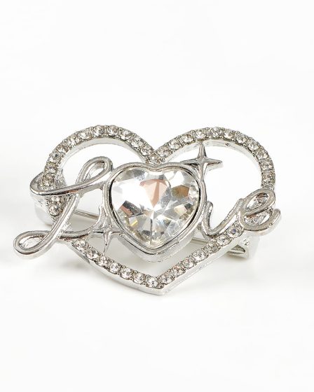 Brosa martisor inima Love