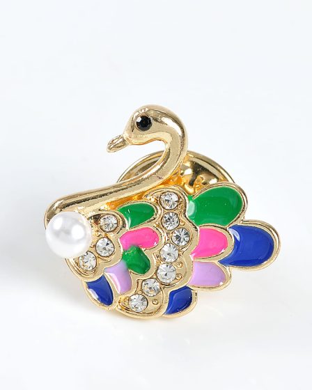 Brosa martisor lebada multicolora