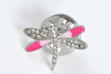 Brosa martisor libelula argintie