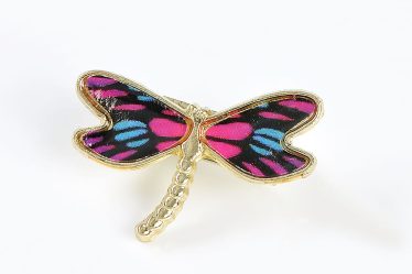 Brosa martisor libelula colorata