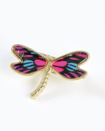 Brosa martisor libelula colorata
