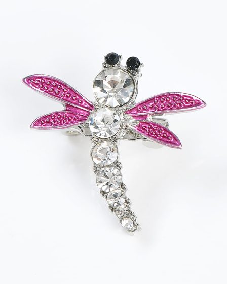 Brosa martisor libelula stralucitoare