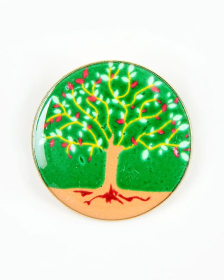 Brosa martisor rotunda Copacul Vietii