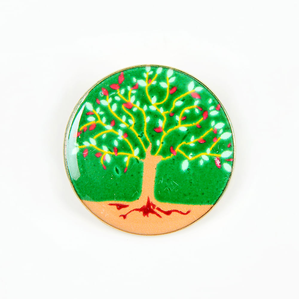 Brosa martisor rotunda Copacul Vietii