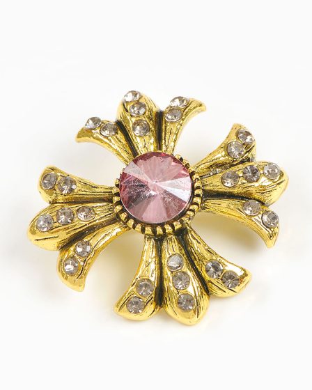 Brosa martisor vintage cu pietre
