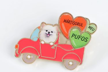 Brosa martisorul meu pufos