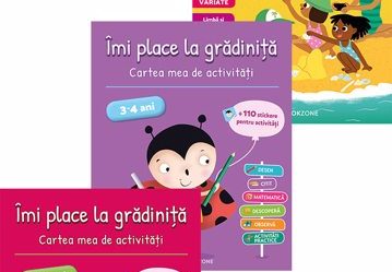 Imi place la gradinita (2-3 ani 3-4 ani) + Invat si ma distrez (3-4 ani)