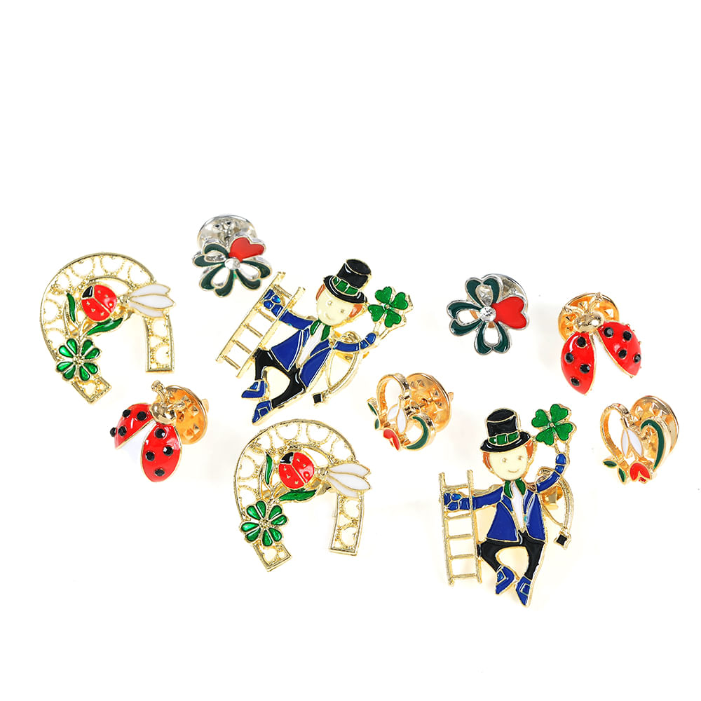 Set 10 brose martisor Bine ai venit primavara