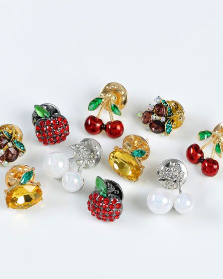 Set 10 brose martisor cu fructe